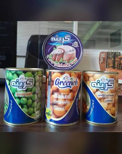 کنسرو لوبیا چیتی پخته ارگانیک گرینه